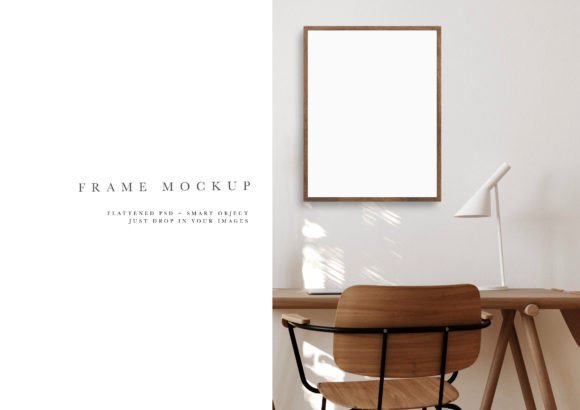 Download Frame Mockup #1921, Portrait Frame - 1921 Collection