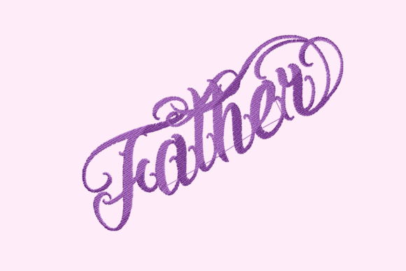 Download Father Vintage Lettering - Vintage lettering Collection