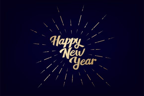 Download 2021 Happy New Year Vintage Lettering - Vintage lettering Collection
