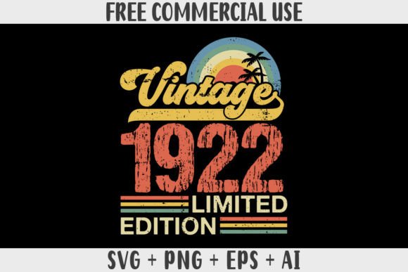 Download Retro Vintage 1922 Limited Edition - 1922 Collection