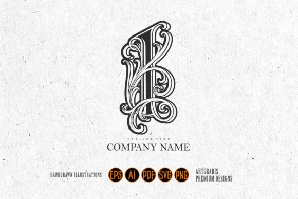 Download Luxury Vintage Lettering I Monogram Logo - Vintage lettering Collection