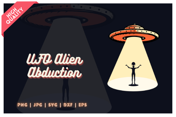 Download Alien UFO Abduction Illustration - Abduction Collection