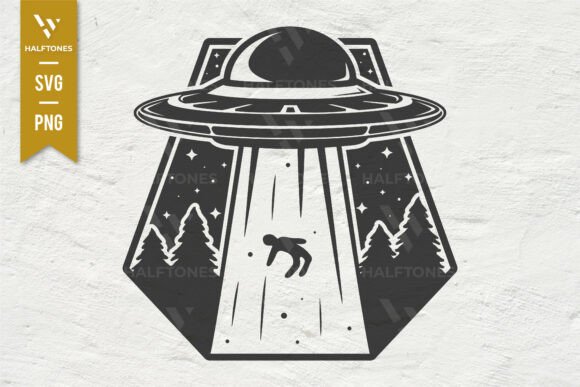 Download Alien Abduction Alien Believe SVG PNG - Premium Resources